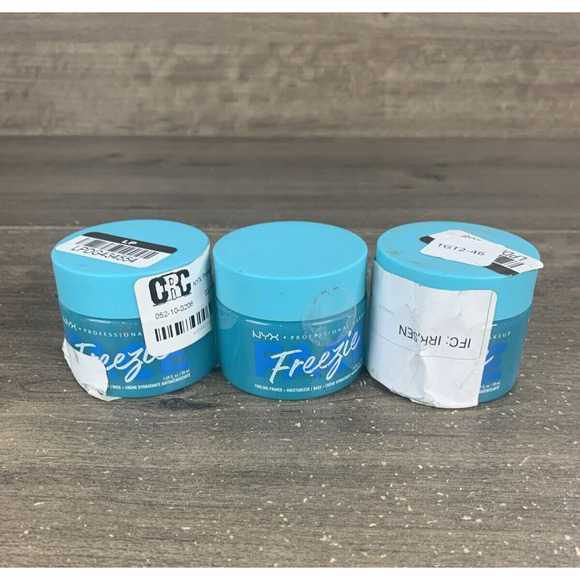 Lot Of 3 NYX Professional Makeup Face Freezie Cooling Primer + Moisturizer - Picture 1 of 11